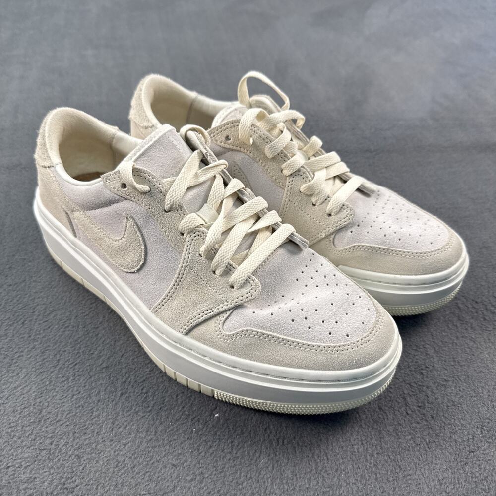 WMNS Nike Air Jordan 1 Elevate Low Women's - White/Neutral/ Grey/White Sz 11
